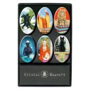 POSTER PUZZLES Y COMPLEMENTOS TAROT | Tarot Magnets Kit Cristal Cats (SCA) *