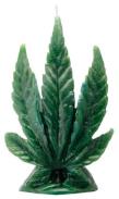 VELAS FORMA | Vela Forma Hoja Cannabis 18 cm (Verde)