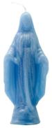 VELAS FORMA | Vela Forma Milagrosa Virgen 15 cm (Azul)