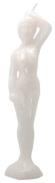 VELAS FORMA | Vela Forma Mujer 23 cm (Blanco)