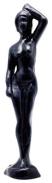 VELAS FORMA | Vela Forma Mujer 23 cm (Negro)