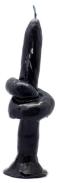 VELAS FORMA | Vela Forma Nudo 20 cm (Negro)