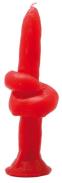 VELAS FORMA | Vela Forma Nudo 20 cm (Rojo)