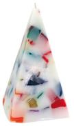 VELAS FORMA | Vela Forma Piramide Mediana 13 cm (7 Colores)