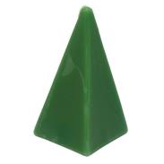 VELAS FORMA | Vela Forma Piramide Mediana 13 cm (Verde)