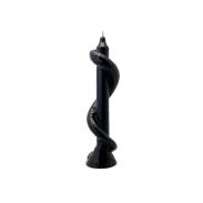 VELAS FORMA | Vela Forma Serpiente 20 cm (Negro)