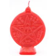 VELAS FORMA | Vela Forma Tetragramaton 11cm (Rojo)