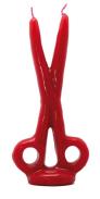 VELAS FORMA | Vela Forma Tijera 16 cm (Rojo)