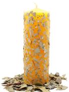 HERBOREOS | VELON HERBOREO Aromatico Lluvia de Oro 16 x 5.5 cm (Eucalipto - Eucalipto)