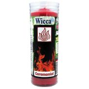 WICCANOS | Velon Wicca Ceremonial Elemento Fuego (Rojo)