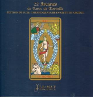 LIBROS DE TAROT Y ORCULOS | 22 ARCANES DE TAROT DE MARSEILLE (Edicin de Lujo)