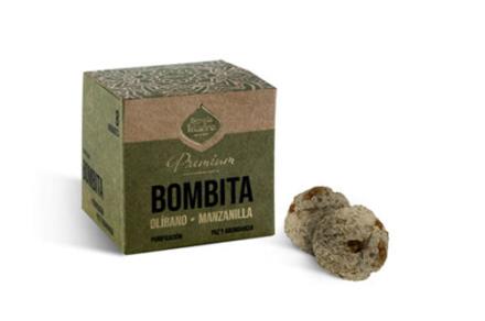 INCIENSOS SAGRADA MADRE | BOMBITA PREMIUM OLIBANO-MANZANILLA (8 unidades) INCIENSOS SAGRADA MADRE | BOMBITA PREMIUM OLIBANO-MANZANILLA (8 unidades)