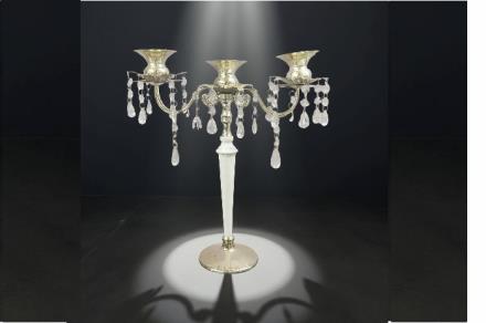 CANDELABROS Y PORTAVELAS | CANDELABRO/PORTAVELA METAL31X11X42 BLANCO CANDELABROS Y PORTAVELAS | CANDELABRO/PORTAVELA METAL31X11X42 BLANCO