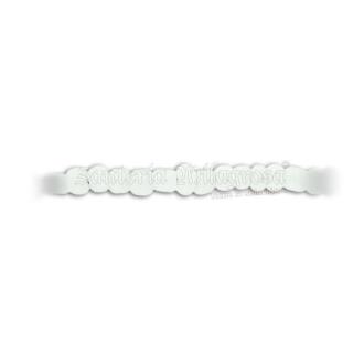 COLLARES SIMPLES 1 VUELTA | Collar Santeria Obatala (Bco) (1 V) (110 cm)