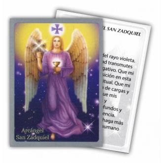 ESTAMPAS RELIGIOSAS | Estampa Arcangel San Zadkiel Celestial 7 x 9,5 cm (P12) ESTAMPAS RELIGIOSAS | Estampa Arcangel San Zadkiel Celestial 7 x 9,5 cm (P12)