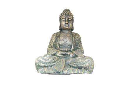 BUDAS Y GANESHAS | FIGURA BUDA SENTADO 35''4X3''60X50''7 CM. BUDAS Y GANESHAS | FIGURA BUDA SENTADO 35''4X3''60X50''7 CM.