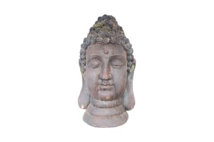 BUDAS Y GANESHAS | FIGURA CABEZA BUDA 27X29X59 CM. BUDAS Y GANESHAS | FIGURA CABEZA BUDA 27X29X59 CM.