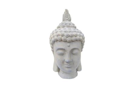 BUDAS Y GANESHAS | FIGURA MAGNESIA 18X18X35 BUDA GRIS BUDAS Y GANESHAS | FIGURA MAGNESIA 18X18X35 BUDA GRIS