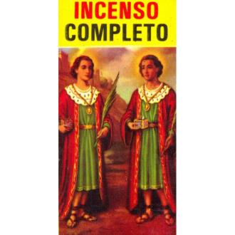 INCIENSOS DESFUMADORES | INCIENSO CONO Cosme y Damian (Contiene: 20 desfumadores) (Brasil) (S)