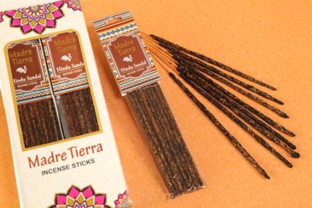 INCIENSOS ORGÁNICOS | INCIENSO ORGANICO MADRE TIERRA DE SANDALO HINDU (8 varillas) (30 gr. aprox.) INCIENSOS ORGÁNICOS | INCIENSO ORGANICO MADRE TIERRA DE SANDALO HINDU (8 varillas) (30 gr. aprox.)