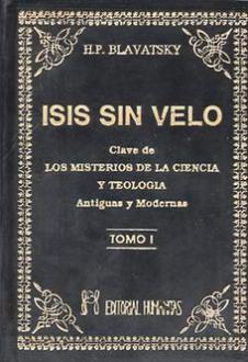 LIBROS DE BLAVATSKY | ISIS SIN VELO I (Bolsillo Lujo)