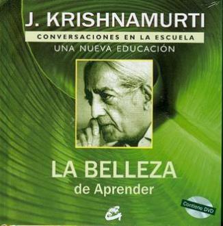 LIBROS DE KRISHNAMURTI | LA BELLEZA DE APRENDER (Libro + DVD)