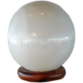 LAMPARA SELENITA | Lampara Selenita Esfera 6 cm x 16 cm