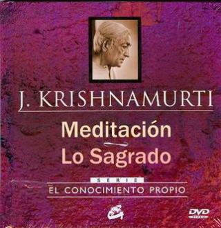 LIBROS DE KRISHNAMURTI | MEDITACIN / LO SAGRADO (Libro + DVD)