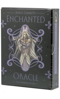 CARTAS LLEWELLYN | Oraculo Enchanted Oracle - Jessica Galbreth, Barbara Moore (Set 36 Cartas + Bolsa + Colgante) (En) (Llw)