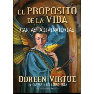CARTAS GUY TREDANIEL EDICIONES | Oraculo Proposito de la Vida - Doreen Virtue (Cartas Adivinatorias...) (Set) (44 Cartas)  (Guyt)