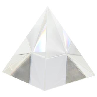 FORMA PIRAMIDE | Piramide Resina Transparente Energetica 12 x 10 cm