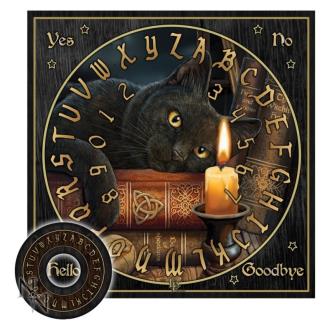 OUIJAS | Tabla Ouija La Hora del Espiritu Maestro (Gato Negro) 36 x 36 cm (Lisa Parker)