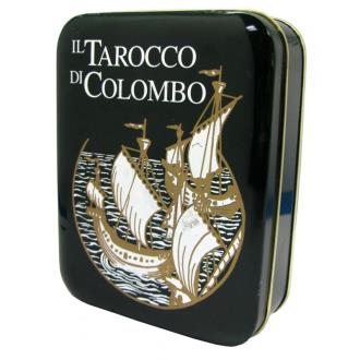 COLECCIONISTAS TAROT OTROS IDIOMAS | Tarot coleccion Il Tarocchi di Colombo - Amerigo Folchi (Estuche metal azul) (IT) (ItalCards)