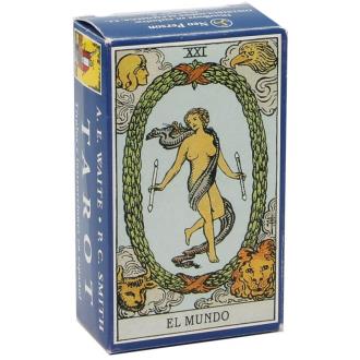 COLECCIONISTAS TAROT CASTELLANO | Tarot coleccion Rider A.E. Waite & P.C. Smith (ES) (Pocket) (Alfaomega) (Neo) Azul COLECCIONISTAS TAROT CASTELLANO | Tarot coleccion Rider A.E. Waite & P.C. Smith (ES) (Pocket) (Alfaomega) (Neo) Azul
