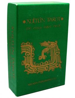 COLECCIONISTAS TAROT OTROS IDIOMAS | Tarot coleccion Xultun Tarot - The Maya Tarot Deck - Peter Balin - Edicion internacional (EN, PS, DE,FR, IT) (Arcana) (1976) Verde (FT)