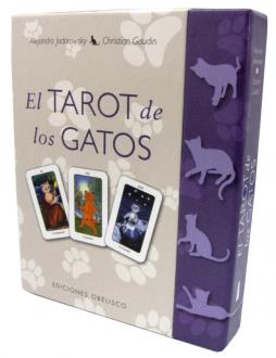 CARTAS OBELISCO | Tarot Gatos (De los...) (Set - Libro + 22 Cartas) (O)