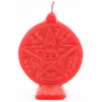 VELAS FORMA | Vela Forma Tetragramaton 11cm (Rojo) VELAS FORMA | Vela Forma Tetragramaton 11cm (Rojo)