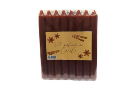 VELAS Y VELONES PERFUMADOS | VELA PERFUMADA DE CANELA 18X2CM VELAS Y VELONES PERFUMADOS | VELA PERFUMADA DE CANELA 18X2CM