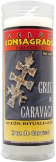 CONSAGRADOS | VELON CONSAGRADO Cruz de Caravaca 14 x 5.5 cm (Incluye Ritual)