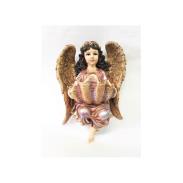 RESINA | Imagen Resina Angel con Pila (Metalico) (Colgante Pared )
