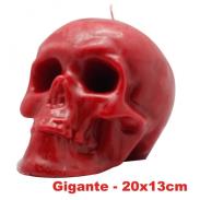 VELAS FORMA | VELA FORMA Craneo Gigante 13 cm (Rojo) *