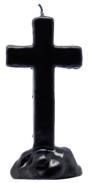 VELAS FORMA | Vela Forma Cruz 16 cm (Negra)